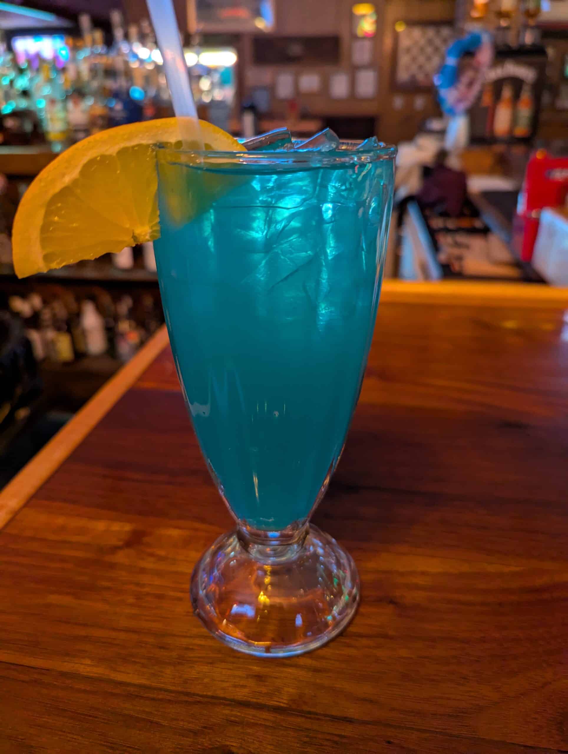 Blue Razz Crush cocktail